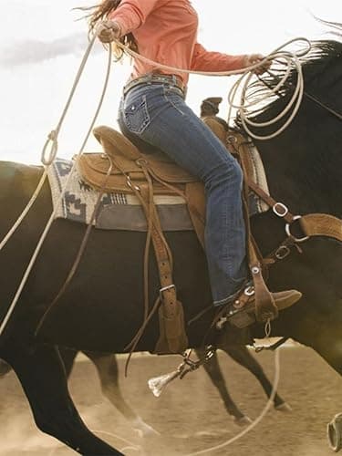 BlueMoment Bootcut Jeans for Curvy Women Western Cowgirls Jeans with Pocket Design Butts Lifting Boot Cut Retro Mid Low Rise thumbnail 5