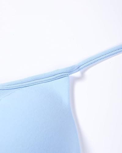 AUROLA Influence Strappy Bra Sports Bras for Women, Backless Padded Impact Strappy Bra Workout Gym Yoga with Removable Cups thumbnail 7