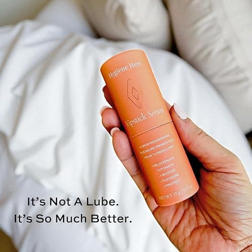 Hygiene Hero Vipstick Serum | Sexual Enhancer for Women | Intimate Grooming and Daily Soothing for Vulva | Soothe, Hydrate, and Protect Your Labia - Unflavored thumbnail 5