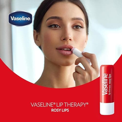 Vaseline Lip Therapy Rosy Lips 8-Pack – Moisturizing Lip Balm, Tinted, 0.16 Oz Ea thumbnail 6