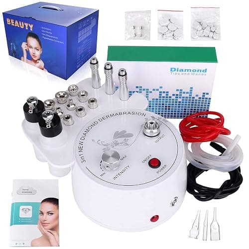 Diamond Microdermabrasion Machine, Yofuly 3 in 1 Professional Microdermabrasion Machine with Vacuum Glass Tube and Spray Bottle for Home Use Skin Care thumbnail 7