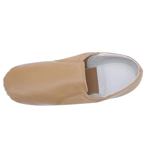 Linodes Unisex 006 PU Leather Upper Slip-on Jazz Shoe for Women and Men's Dance Shoes thumbnail 6