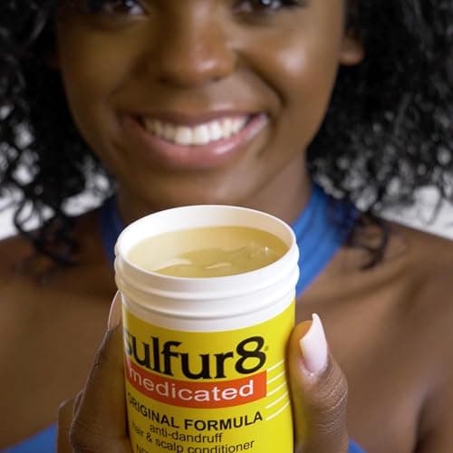 SULFUR8 Medicated Anti-Dandruff Hair & Scalp Conditioner 2 oz – Helps Control Dandruff, Soothes Itchy Scalp & Moisturizes Hair with Refreshing Clean Fragrance, For All Hair Types thumbnail 6