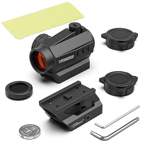 Votatu Red Dot Sight, VRD501 Auto Off and Motion Awake Red Dot Site with Co-Witness and Low-Profile Mount, Anti-Reflection Device and Flip Up Lens Cover thumbnail 7