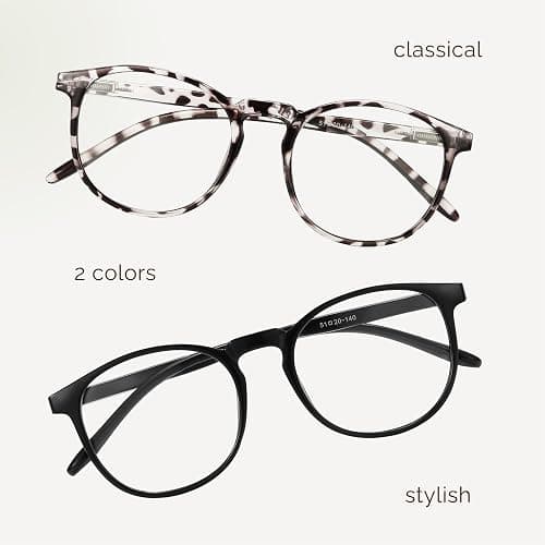 IBOANN Blue Light Glasses for Woman/Men, Fashion Blue Light Glasses Men, Fake Glasses for Computer Eye Strain thumbnail 6