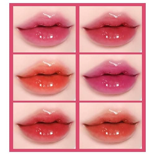 6 Colors Lip Tint Stain Set, Watery Lip Stain Mini Liquid Matte Lipstick, Multi-use Lip Cheek Tint, Moisturizing Plump Lip Gloss, Lightweight Non-Sticky, Long Lasting, Vivid Lip Care Makeup (6 Colors) thumbnail 8