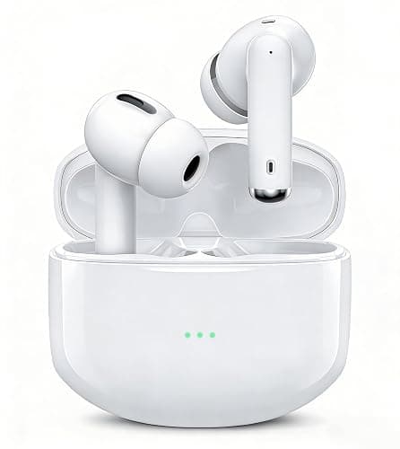 XLSFPY Ecouteurs Bluetooth sans Fil,Casque Bluetooth 5.3 avec Hi-FI Son Stéréo, Oreillette Bluetooth IPX7 Étanche,Contrôle Tactile, 30H Durée de Lecture,pour iphone/Androïde - Image 1
