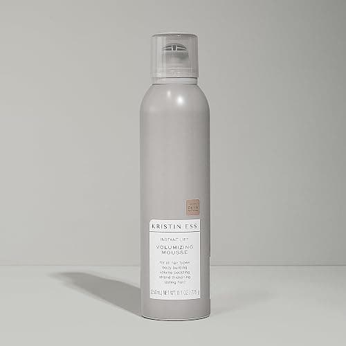 Kristin Ess Hair Instant Lift Volumizing Mousse with Castor Oil - Boosts Volume + Thickens, Body Building, Lasting Hold, Non Sticky, For Curly, Wavy + Straight Hair, 8.1 Oz thumbnail 7