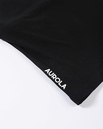 AUROLA Everyday Fitted T-Shirt for Women,Crew Neck Basic Short Sleeves T ShirtCrop Tops Modal Slim Fit Tee thumbnail 4