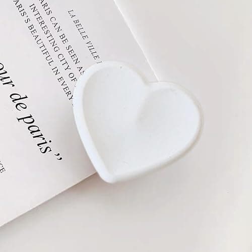 Set of 2 Universal Heart-Shaped Phone Grip Holder with Stand,Finger Grip with Kickstand - Compatible with Smartphones, Mobiles & Cases thumbnail 7