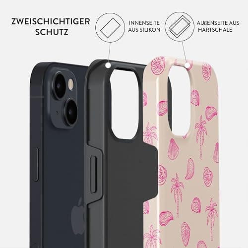 BURGA Handy Hülle für iPhone 15 – Hübsches, Trendiges, Ästhetisches Case für iPhone 15 – Hartschalenhülle – Handyhülle für Männer und Frauen thumbnail 2