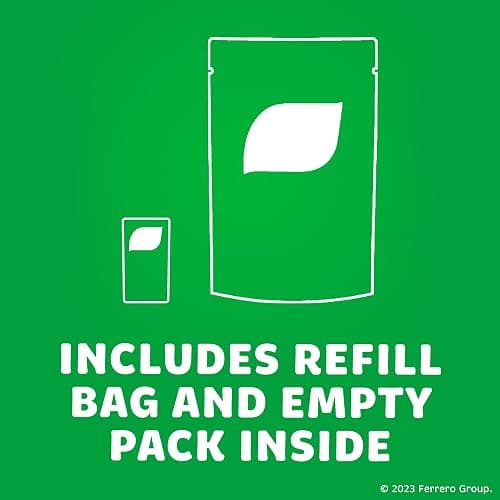 Tic Tac Freshmint Breath Mints, Bulk Resealable Refill Bag, On-the-Go Refreshment, Stocking Stuffer, Includes Empty Refillable Pack, 17.2 oz thumbnail 9