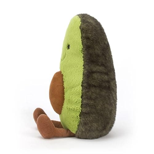 Jellycat Amuseables Avocado Stuffed Toy, Medium 12 inches - Vegetable Plush - Fun Gift Idea thumbnail 4