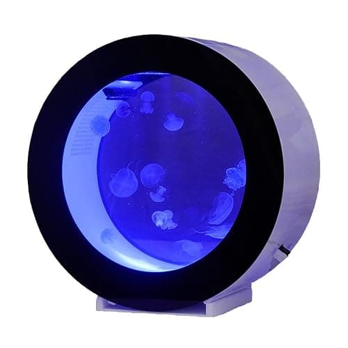 BuufuS Intelligent Jellyfish Aquarium, 18L/4.8Gal Round Jellyfish Lamp Remote Control Jelly Fish Tank with 16 Colors LED Lights Low Noise for Home Office Decoration Ideal Gift thumbnail 6