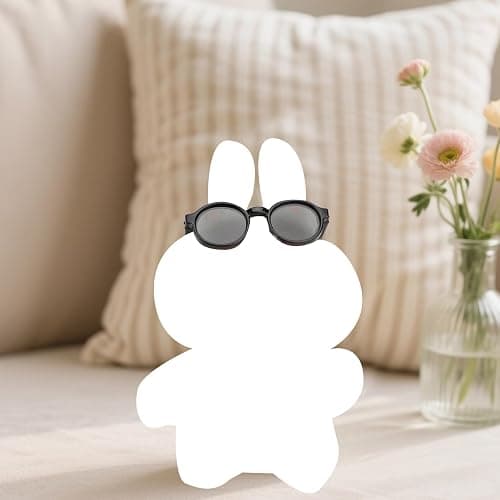 BOXOB 4pcs Doll Glasses, 4 Colors Plastic Doll Dress up Eyeglasses Toy Glasses Costume Accessories Compatible with 5.12 Inch thumbnail 7