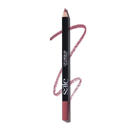 Saie Lip Liner 101 - Lip Pencil Made with a Creamy, Soft Matte Formula for a Naturally Framed or Fully Filled Look - Supercharged with Shea Butter & Jojoba Oil - Twist (.05 oz) - Image 1