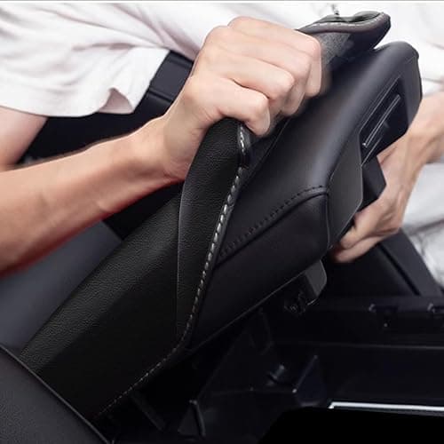 faccaibbg Armrest Cover for Nissan Sentra 2013-2019 Well-Make Durable Middle Console Cover Armrest Box Protective Cover for 2013 2014 2015 2016 2017 2018 2019 Nissan Sentra Accessories(Black). thumbnail 7