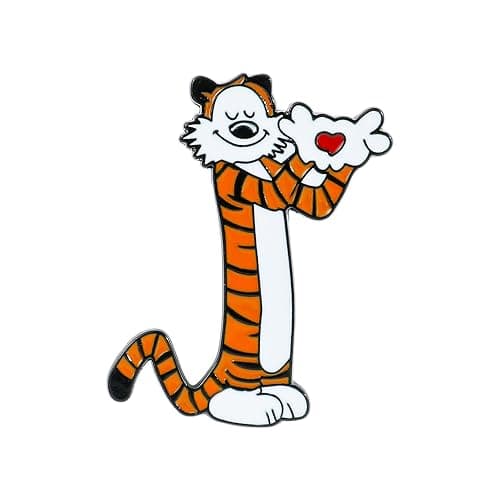 LUKGELYAM Cute Enamel Pins Cartoon Lapel Pin Brooch Badge for Backpack Jackets Funny Tiger Pins for Gift Anime Enamel Pin for Clothing Hat Decoration - Image 1