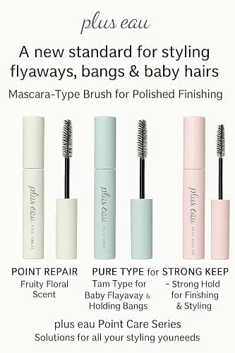 Plus eau Hair Finishing Stick – Fruity Floral Scent, Strong Hold for Flyaways & Bangs, Non-Sticky, Made in Japan, 0.34 fl oz (10ml) thumbnail 7