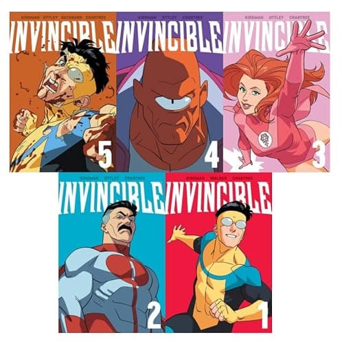 Invincible Manga 1-5 book set - Image 1