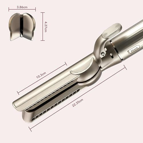 Glätteraufsätze für Shark FlexStyle Luftstyler, Airflow Technologie ohne Heizplatten, Gleichzeitiges Trocknen und Glätten mit Luftstrom, Reduziert Hitzeschäden, Champagner thumbnail 5