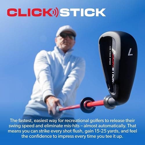 Performance Golf Click Stick - Swing Trainer for Automatic Release I Auditory Feedback I Core Golf Swing Mechanics Improvement thumbnail 8