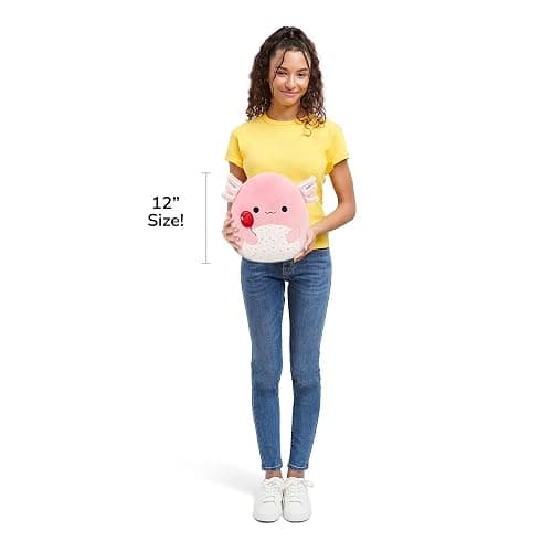 Squishmallows Original 12-Inch Archie the Pink Axolotl | Collectable Cute Plush Toy, Cuddly Toys for Children, Soft Toys, Cute Teddies Suitable for Girls and Boys Ages 3 thumbnail 2