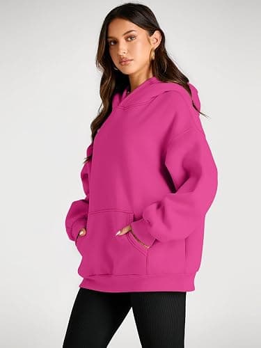 Trendy Queen Womens Oversized Hoodies Fleece Sweatshirts Fall Fashion Pullover Sweaters Winter Clothes thumbnail 3