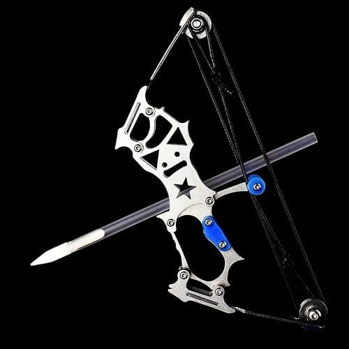 Archery Bow Set Left and Right Hand Compound Bow Hunting Bow Metal Material Catapult RH/LH for Practice Archery thumbnail 6
