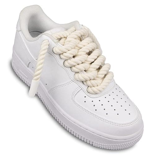 Endoto Rope Laces for Air Force 1, Thick Chunky Fat Shoelaces Strings for AF Sneaker Shoes thumbnail 3