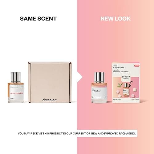 Dossier - Floral Marshmallow - Inspired by Love, Don't Be Shy - Women EDP | 1.7 fl oz (50ml) - Marshmallow Perfume - Floral Marshmallow Eau de Parfum for Women - Marshmallow Body Oil, Long-Lasting thumbnail 7
