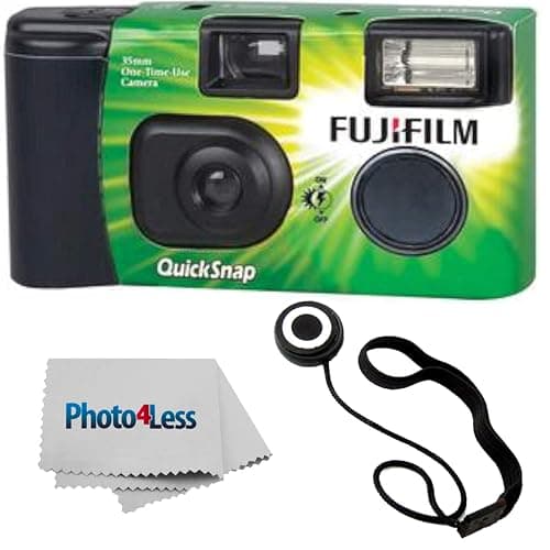 Fujifilm QuickSnap Flash 400 Disposable 35mm Camera - Hand Strap - Image 1