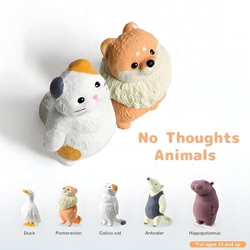 Animal Blind Box, Looking Up Series Kawaii Blind Box Mini Figure (1 Pack) | Original Japanese Design Cute Figurines, Collectible Anime Toys for Birthday Gift & Desk Decor, Single Box thumbnail 5