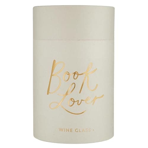 Santa Barbara Design Studio Gift Boxed Wine Glasses Gold Foil Stemless Wine Glass, 17-Ounce, Book Lover thumbnail 4