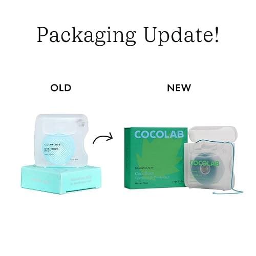 Cocofloss Woven Dental Floss, Dentist-Designed Oral Care, Mint, Waxed, Expanding, Vegan, Kid-Friendly String Floss with Coconut Oil, 3 Spools (33 yd Each) thumbnail 2