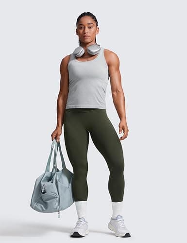 CRZ YOGA Secretsculpt Butterlift Workout Leggings 25" - No Front Seam High Waisted Womens Yoga Pants Booty Scrunch Butt thumbnail 6