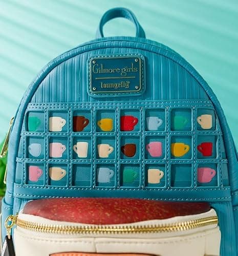 Loungefly Gilmore Girls Luke's Diner Domed Coffee Mug Double Strap Shoulder Bag thumbnail 2