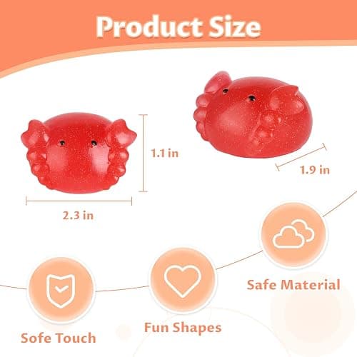 8 Pcs Taba Squishy Toy Set, Squishy Pack Soft Rising Stress Relief Sensory Toys for Kids and Adults Anxiety Relief, Gifts for Kids, Party Favors thumbnail 2