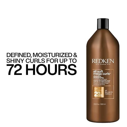 Redken All Soft Mega Curls Shampoo For Extremely Dry Curly & Coily Hair - Nourishes & Softens Severely Dry Hair, Sulfate Free thumbnail 12