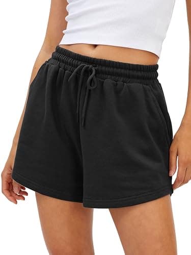 AUTOMET Womens Sweat Shorts Casual Summer Athletic Shorts Comfy Shorts Spring Outfits Fall Fashion Clothes 2024 - Image 1