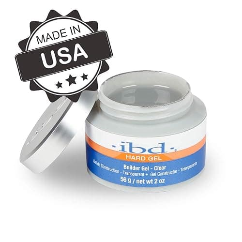 ibd Hard Gel, LED/UV Builder Gel - Clear, Strong Acrylic Finish, Perfect for Nail Extensions, Sculpting & Overlays, Professional Quality, 2 oz, 1-pack thumbnail 5