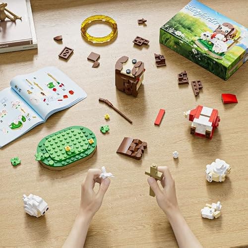 Taojiyuan Jesus Christ Building Blocks Set,Divine Shepherd Jesus Building Toy Jesus Figurine Educational Christian Toy for Kids thumbnail 2