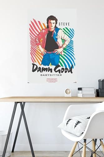 Trends International Netflix Stranger Things: Season 2-Babysitter Wall Poster, 22.375" x 34", Unframed Version for Living Room thumbnail 4