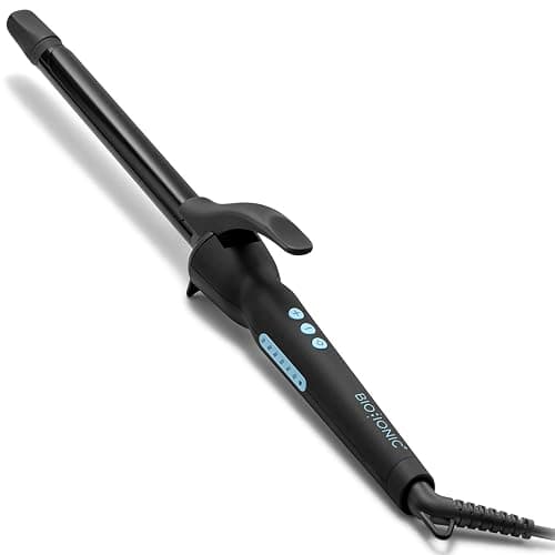 Bio Ionic Long Barrel Curling Iron with Moisture Heat Technology & NanoIonic MX Versatile Curling Wand - Multiple Barrel Sizes for Tight, Classic, Loose & Soft Curls - Image 1