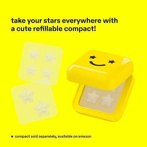 Starface Hydro-Star® Clear Hydrocolloid Star-Shaped Pimple Patch, 96 ct | Dermatologist Tested • Covers & Protects Visible Spots • Absorbs Pimple Gunk • Vegan, Cruelty-Free & Sensitive Skin Safe thumbnail 8