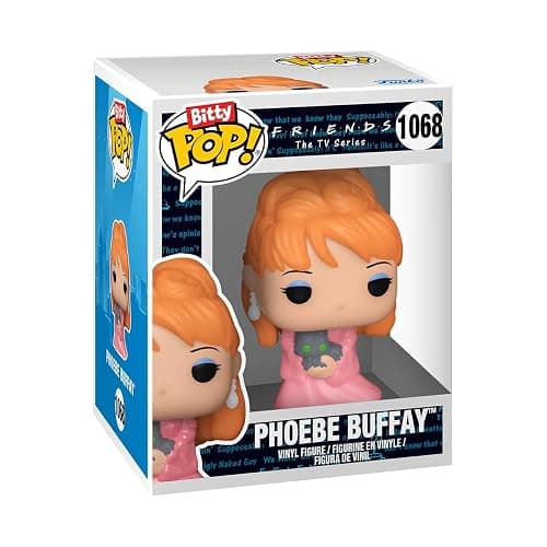 Funko Bitty POP! Friends - Monica As Catwoman, 4-Pack and A Surprise Mystery Mini Figure - 0.9 Inch (2.2 Cm) Collectable - Stackable Display Shelf Included - Gift Idea - Party Bags Stocking thumbnail 8