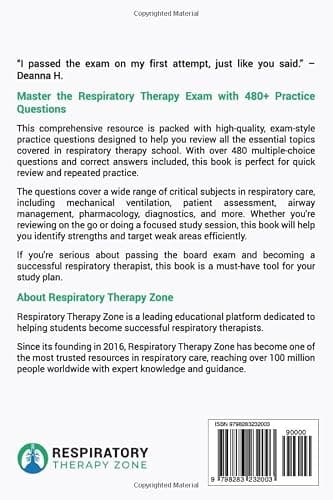 Respiratory Therapy Practice Questions: 480+ Multiple Choice Exam Questions and Answers thumbnail 2