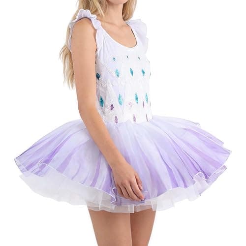 Girls Skirted Leotards Ballet Dance Tutu Princess Dress Ballerina Costumes 3-8Y thumbnail 3