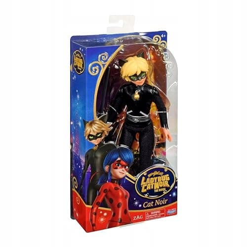 Miraculous Ladybug & Cat Noir Movie Exclusive 11" Cat Noir Action Doll - Image 1