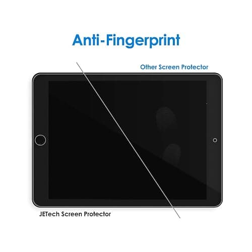 JETech Screen Protector for iPad (9.7-Inch, 2018/2017 Model, 6th/5th Generation), iPad Air 1, iPad Air 2, iPad Pro 9.7-Inch, Tempered Glass Film, 1-Pack - 1-Pack thumbnail 6